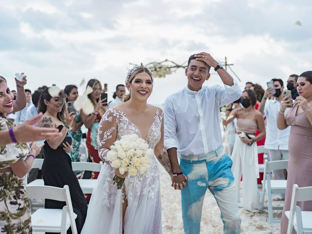 La boda de Edgar y Karla en Cancún, Quintana Roo 85