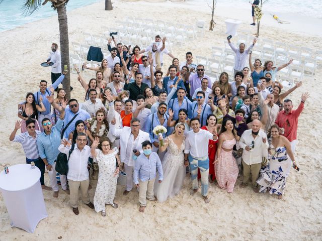 La boda de Edgar y Karla en Cancún, Quintana Roo 88