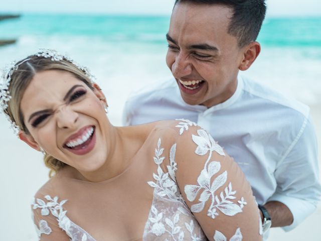 La boda de Edgar y Karla en Cancún, Quintana Roo 92