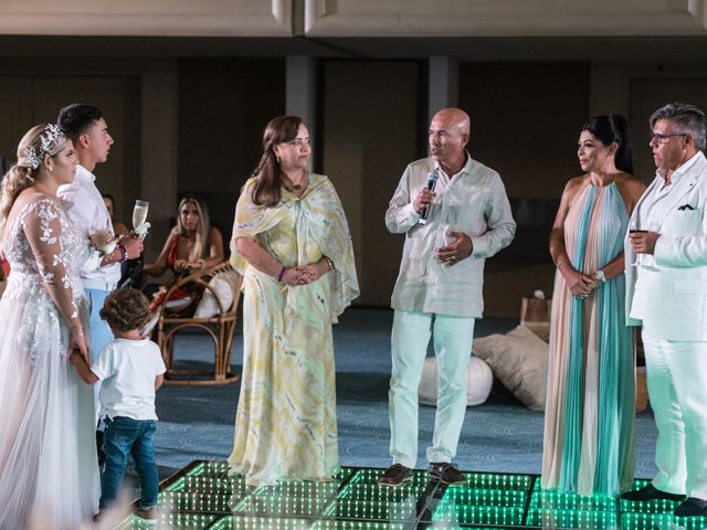 La boda de Edgar y Karla en Cancún, Quintana Roo 145