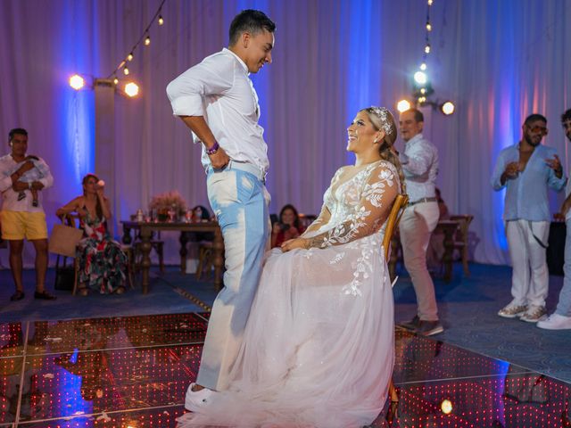 La boda de Edgar y Karla en Cancún, Quintana Roo 178