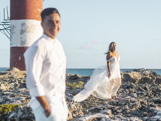 La boda de Edgar y Karla en Cancún, Quintana Roo 116