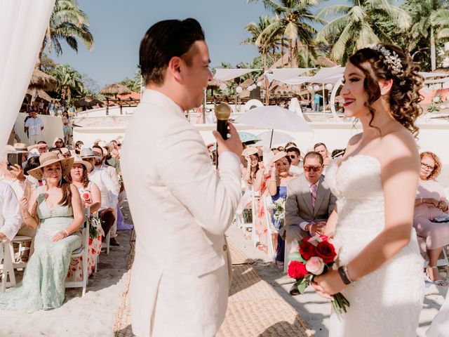 La boda de Cuauhtémoc y Andrea en Bucerias, Nayarit 44