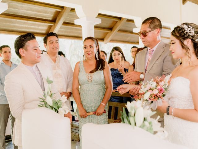 La boda de Cuauhtémoc y Andrea en Bucerias, Nayarit 60