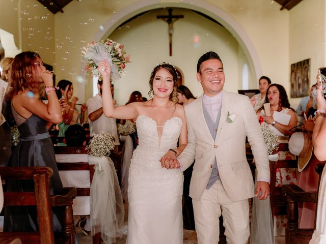 La boda de Cuauhtémoc y Andrea en Bucerias, Nayarit 84