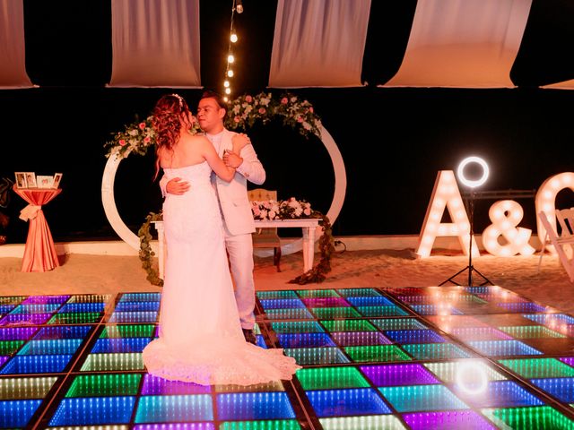La boda de Cuauhtémoc y Andrea en Bucerias, Nayarit 114