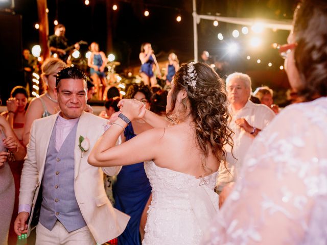 La boda de Cuauhtémoc y Andrea en Bucerias, Nayarit 122