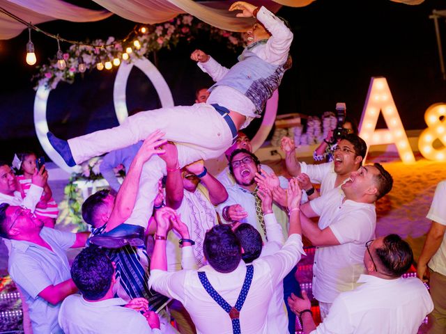 La boda de Cuauhtémoc y Andrea en Bucerias, Nayarit 133