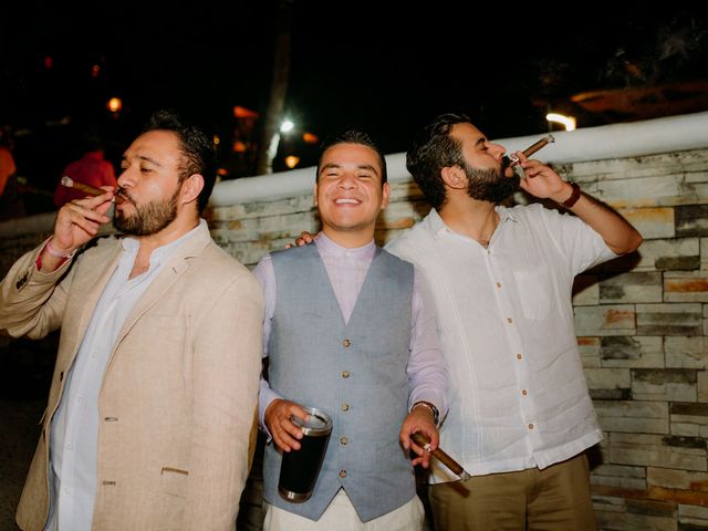 La boda de Cuauhtémoc y Andrea en Bucerias, Nayarit 140