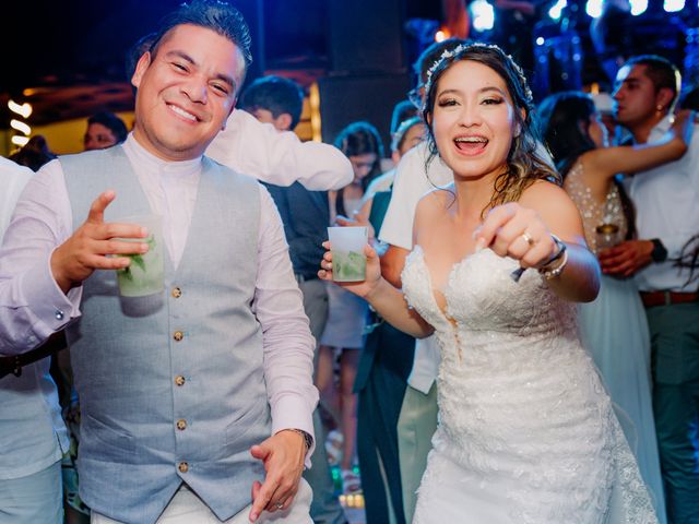 La boda de Cuauhtémoc y Andrea en Bucerias, Nayarit 142