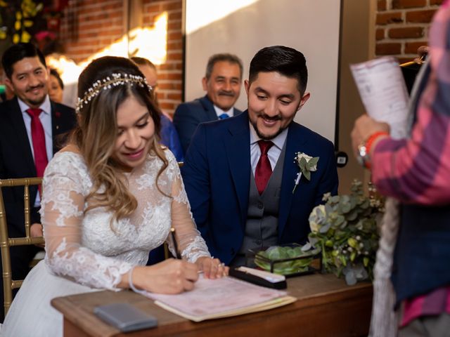 La boda de Orlando y Paty en Cholula, Puebla 17