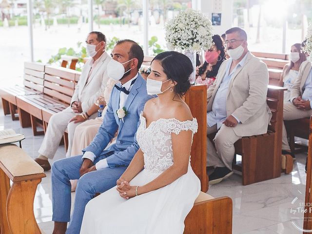 La boda de Yair y Gaby en Cancún, Quintana Roo 5
