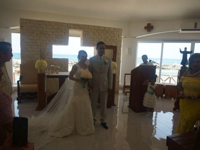 La boda de Gustavo y Gretty en Puerto Aventuras, Quintana Roo 9