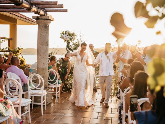 La boda de Robert y Elizabeth en Huatulco, Oaxaca 73