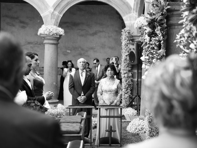 La boda de Claudio y Amanda en San Andrés Cholula, Puebla 18