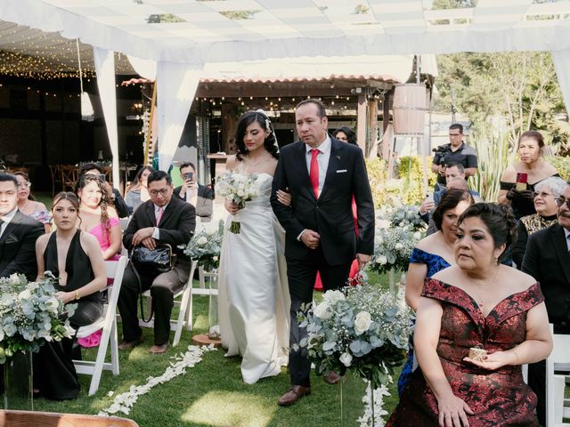 La boda de Andrés y Iztel en Tepotzotlán, Estado México 11