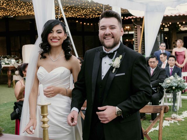La boda de Andrés y Iztel en Tepotzotlán, Estado México 14
