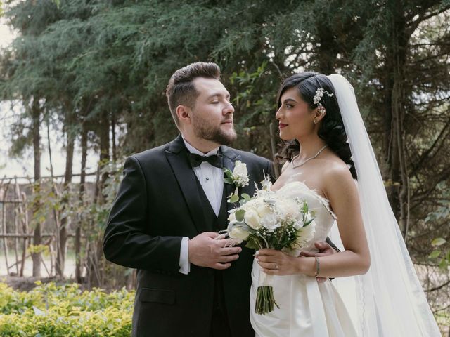 La boda de Andrés y Iztel en Tepotzotlán, Estado México 16
