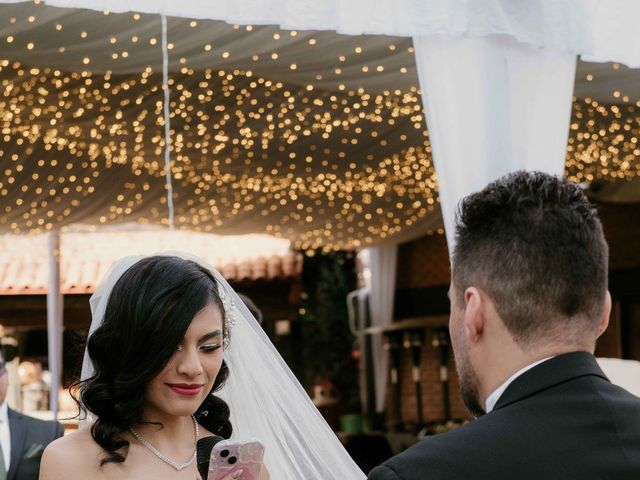 La boda de Andrés y Iztel en Tepotzotlán, Estado México 23