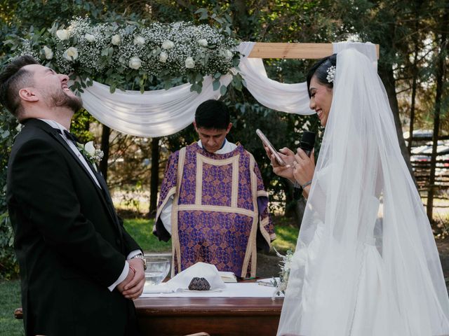 La boda de Andrés y Iztel en Tepotzotlán, Estado México 25