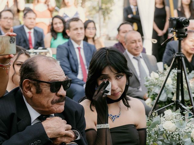 La boda de Andrés y Iztel en Tepotzotlán, Estado México 26