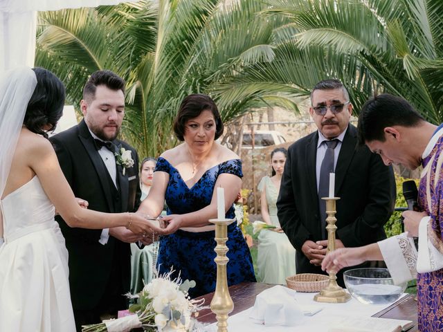 La boda de Andrés y Iztel en Tepotzotlán, Estado México 30