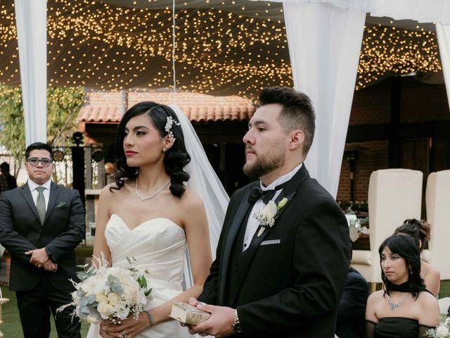 La boda de Andrés y Iztel en Tepotzotlán, Estado México 31