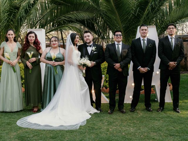 La boda de Andrés y Iztel en Tepotzotlán, Estado México 37