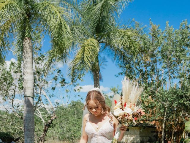 La boda de Anahí y Alex en Bacalar, Quintana Roo 3