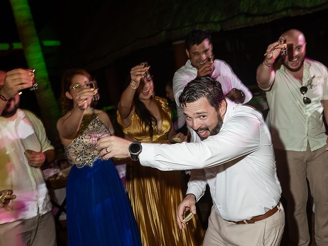 La boda de Lalo y Cristina en Playa del Carmen, Quintana Roo 62