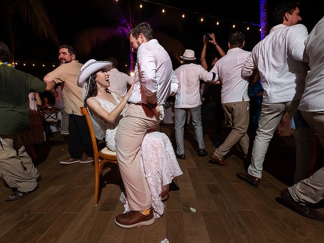 La boda de Lalo y Cristina en Playa del Carmen, Quintana Roo 66