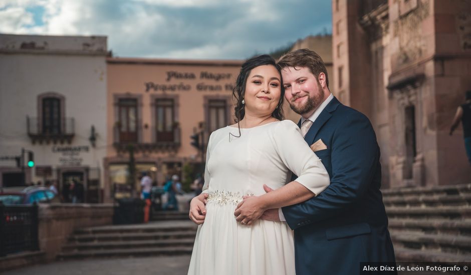 La boda de Tom y Brianda en Zacatecas, Zacatecas