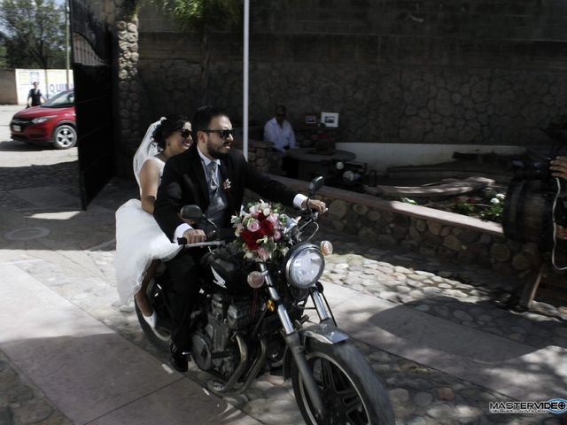 La boda de Edgar y Kenya  en Río Grande, Zacatecas 26