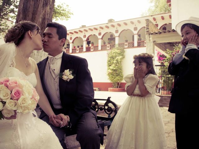 La boda de Javier y Diana en Tepotzotlán, Estado México 25