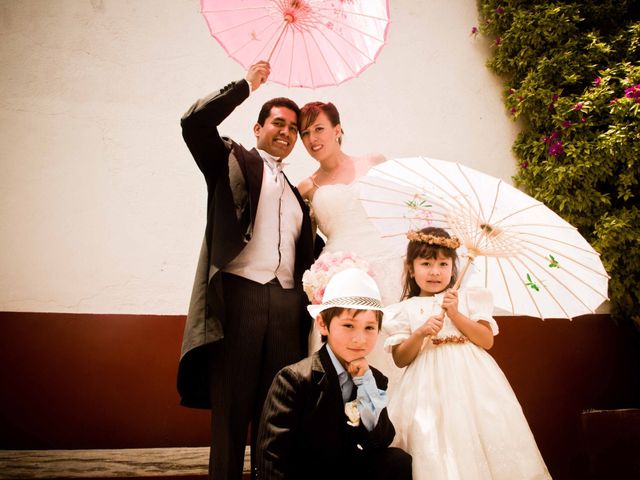 La boda de Javier y Diana en Tepotzotlán, Estado México 28