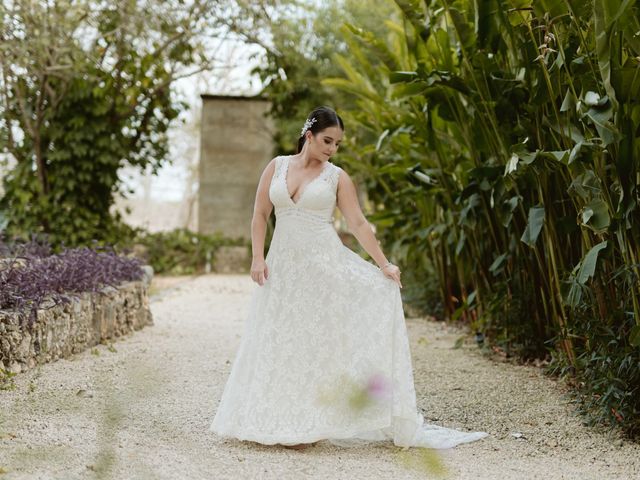 La boda de Guillermo Gerardo Salorio Ramírez y Andrea Villegas del Angel en Mérida, Yucatán 7