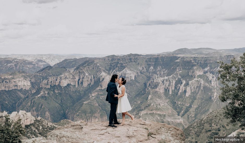 La boda de Cristian y Elena en Urique, Chihuahua