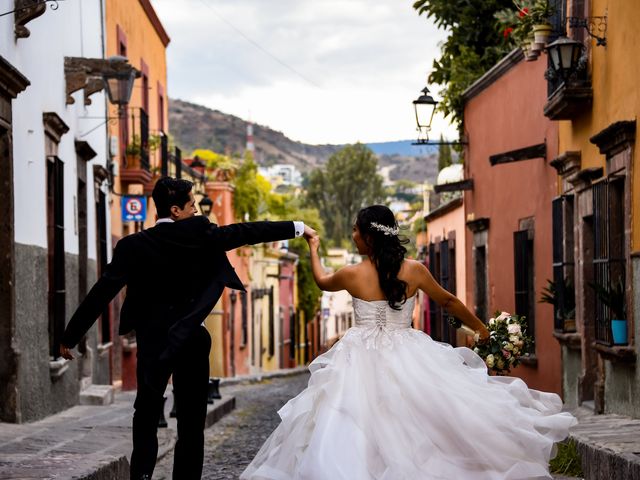 La boda de Daniel y Erika en San Miguel de Allende, Guanajuato 34