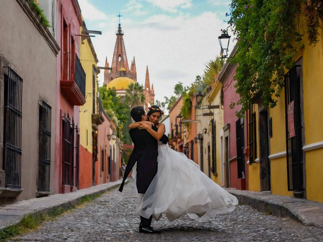 La boda de Daniel y Erika en San Miguel de Allende, Guanajuato 35