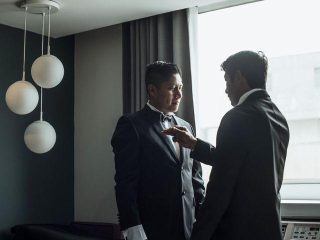 La boda de Angel y Giselle en Coyoacán, Ciudad de México 14