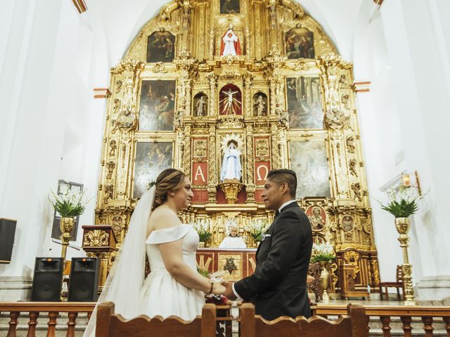 La boda de Angel y Giselle en Coyoacán, Ciudad de México 34