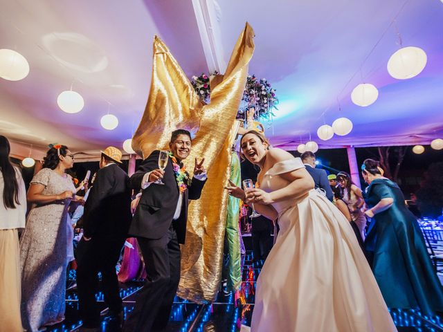 La boda de Angel y Giselle en Coyoacán, Ciudad de México 95