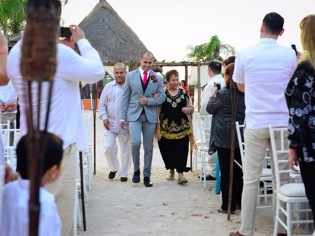 La boda de Tony y Nancy en Playa del Carmen, Quintana Roo 18