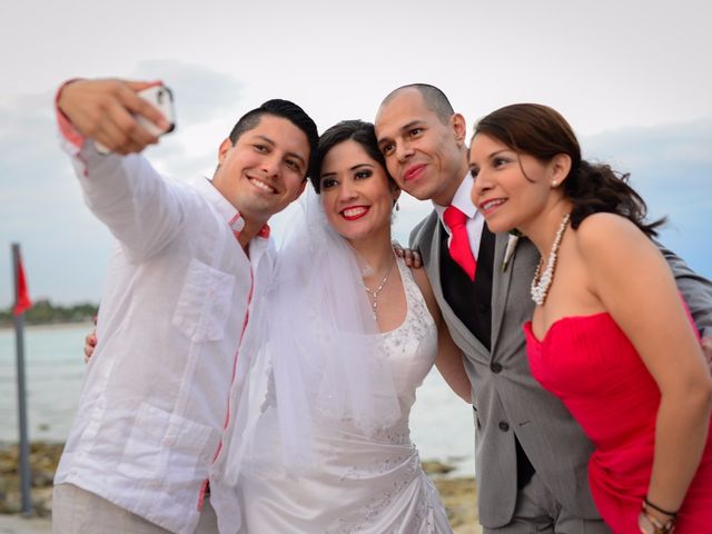 La boda de Tony y Nancy en Playa del Carmen, Quintana Roo 27