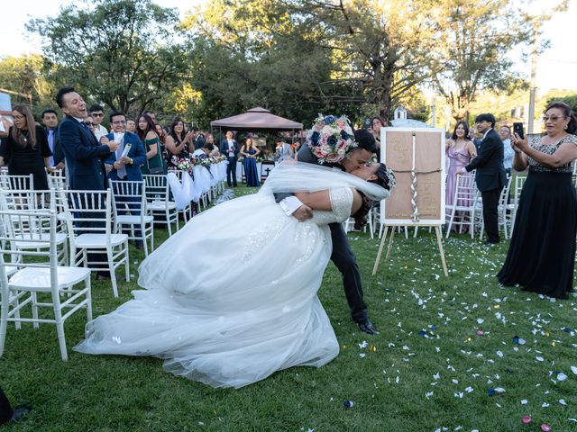 La boda de Miguel y Zeltzin en Tepotzotlán, Estado México 23
