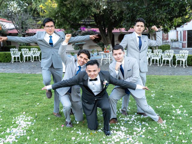 La boda de Miguel y Zeltzin en Tepotzotlán, Estado México 24