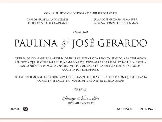 La boda de Gerardo y Paulina en Santiago, Nuevo León 1
