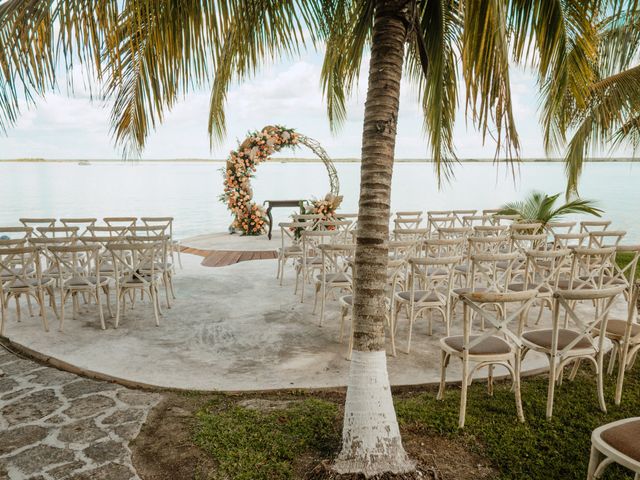 La boda de José Alfredo  y Maricela  en Bacalar, Quintana Roo 1