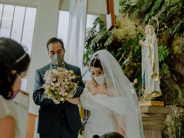 La boda de Martín y Frida en Toluca, Estado México 17