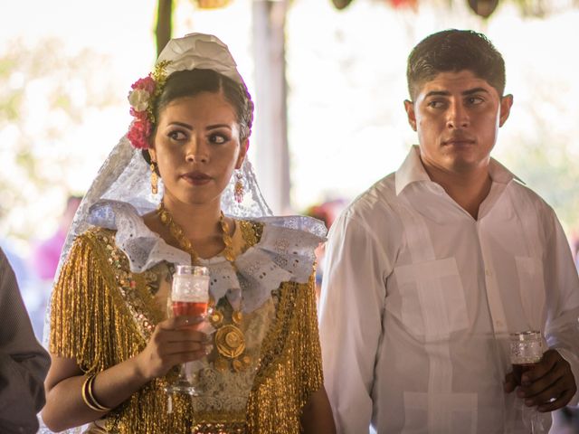 La boda de Erik y Arcelia en Chahuites, Oaxaca 55